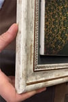 Oscar Stone Decor Çerçeveli Tablo Taş Duvar Dekoru 30 X 30 Cm Vav Elif Tablosu