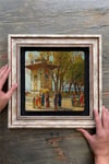 Oscar Stone Decor Çerçeveli Tablo Taş Duvar Dekoru 30 X 30 Cm Eski İstanbul Çeşmesi