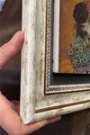 Oscar Stone Decor Çerçeveli Tablo Taş Duvar Dekoru 30 X 30 Cm Gustav Klimt Aile Tablosu