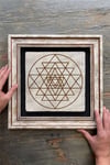 Oscar Stone Decor Çerçeveli Tablo Taş Duvar Dekoru 30 X 30 Cm