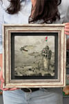 Oscar Stone Decor Çerçeveli Tablo Taş Duvar Dekoru 30 x 30 cm Hazerfen İstanbul Galata