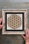 Oscar Stone Decor Çerçeveli Tablo Taş Duvar Dekoru 30 X 30 Cm
