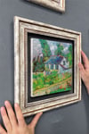 Oscar Stone Decor Çerçeveli Tablo Taş Duvar Dekoru 30 X 30 Cm Van Gogh Tablosu
