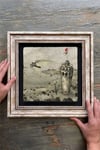 Oscar Stone Decor Çerçeveli Tablo Taş Duvar Dekoru 30 x 30 cm Hazerfen İstanbul Galata