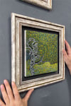Oscar Stone Decor Çerçeveli Tablo Taş Duvar Dekoru 30 X 30 Cm Gustav Klimt Limon Ağacı Tablosu