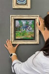 Oscar Stone Decor Çerçeveli Tablo Taş Duvar Dekoru 30 X 30 Cm Van Gogh Tablosu