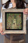 Oscar Stone Decor Çerçeveli Tablo Taş Duvar Dekoru 30 X 30 Cm Gustav Klimt Tablosu
