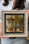 Oscar Stone Decor Çerçeveli Tablo Taş Duvar Dekoru 30 X 30 Cm Eski İstanbul Çeşmesi