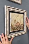Oscar Stone Decor Çerçeveli Tablo Taş Duvar Dekoru 30 x 30 cm Selimiye Camii