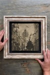 Oscar Stone Decor Çerçeveli Tablo Taş Duvar Dekoru 30 X 30 Cm Istanbul Eski Galata Kulesi