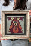 Oscar Stone Decor Çerçeveli Tablo Taş Duvar Dekoru 30 X 30 Cm Osmanlı Kaftan Kolaj Çizimi