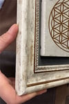 Oscar Stone Decor Çerçeveli Tablo Taş Duvar Dekoru 30 X 30 Cm