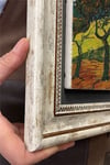 Oscar Stone Decor Çerçeveli Tablo Taş Duvar Dekoru 30 X 30 Cm Van Gogh Tablosu