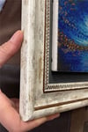 Oscar Stone Decor Çerçeveli Tablo Taş Duvar Dekoru 30 X 30 Cm Semazen Yağlı Boya Çizim