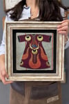 Oscar Stone Decor Çerçeveli Tablo Taş Duvar Dekoru 30 X 30 Cm Osmanlı Kaftan Kolaj Çizimi