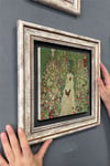 Oscar Stone Decor Çerçeveli Tablo Taş Duvar Dekoru 30 X 30 Cm Gustav Klimt Tablosu
