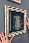 Oscar Stone Decor Çerçeveli Tablo Taş Duvar Dekoru 30 X 30 Cm Osmanlı Kaftan Kolaj Çizimi
