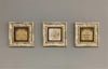 Oscar Stone Decor Çerçeveli Taş Duvar  Dekoru 20 x 20 cm 3 lü set Bereket Nazar Kelime-i Tevhid