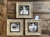 Oscar Stone Decor Çerçeveli Taş Duvar Dekoru Tablo 3'lü Set 20x20cm Fornasetti Tabloları