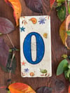 OSCAR STONE DECOR DOĞALTAŞ KAPI NUMARASI, BLUE / KN-0 (DOOR NUMBER)