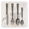 OSCAR STONE DECOR FORK & KNIFE DOĞALTAŞ DUVAR DEKORU / DD244 (WALL DECOR)