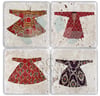 OSCAR STONE DECOR KAFTAN 2 4'lü DOĞALTAŞ BARDAK ALTLIĞI / BA121 (COASTER)