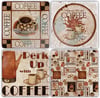 OSCAR STONE DECOR MOCHA 4'lü DOĞALTAŞ BARDAK ALTLIĞI / BA005 (COASTER)