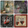 OSCAR STONE DECOR PINOT 4'lü DOĞALTAŞ BARDAK ALTLIĞI / BA524 (COASTER)