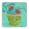 OSCAR STONE DECOR SEASIDE CUPCAKE DOĞALTAŞ DUVAR DEKORU / DD363 (WALL DECOR)