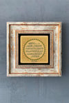 OSCAR STONE DECOR TEKLİ ÇERÇEVELİ DOĞALTAŞ DUVAR DEKORU / CDD1-40-1148 (WALL DECOR)