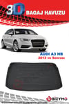 Audi A3 Hb 2013-2019 3D Bagaj Havuzu Bizymo