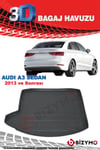 Audi A3 Sedan 2013 Ve Sonrası 3D Bagaj Havuzu Bizymo
