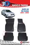 Audi A4 B6 Kasa 2001-2005 3D Havuzlu Paspas Takımı Bizymo
