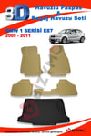Bmw 1 Serisi E87 2005-2011 Bej Paspas ve Bagaj Havuzu Seti