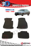 Bmw 3 Serisi E36 1992-1998 3D Havuzlu Paspas Takımı Bizymo