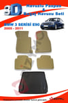 Bmw 3 Serisi E90 2005-2011 Bej Paspas ve Bagaj Havuzu Seti