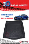 BMW 3 Serisi G20 2019 ve Sonrası 3D Bagaj Havuzu Bizymo