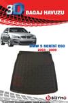 Bmw 5 Serisi E60 Sedan 2003-2009 3D Bagaj Havuzu Bizymo