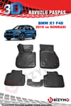 BMW X1 F48 2016 ve Sonrası 3D Havuzlu Paspas Takımı Bizymo