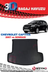 Chevrolet Captiva 2007 Ve Sonrası 3D Bagaj Havuzu Bizymo