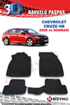 Chevrolet Cruze Hb 2008 Ve Sonrası 3D Paspas Takımı Bizymo