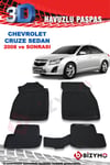 Chevrolet Cruze Sedan 2008 Ve Sonrası 3D Paspas Takımı Bizymo