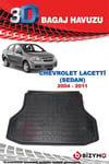 Chevrolet Lacetti Sedan 2004-2011 3D Bagaj Havuzu Bizymo