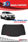Chevrolet Trax 2013 Ve Sonrası 3D Bagaj Havuzu Bizymo