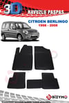 Citroen Berlingo 1998-2008 3D Havuzlu Paspas Takımı Bizymo