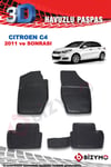 Citroen C4 2011 Ve Sonrası 3D Paspas Takımı Bizymo