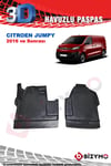 Citroen Jumpy 2016 ve Sonrası 3D Havuzlu Paspas Takımı Bizymo