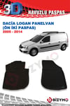Dacia Logan Panelvan 2005-2014 3D Paspas Takımı Bizymo
