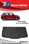 Fiat 500L 2013 Ve Sonrası 3D Bagaj Havuzu Bizymo