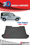 Fiat Doblo 2001-2009 3D Bagaj Havuzu Bizymo